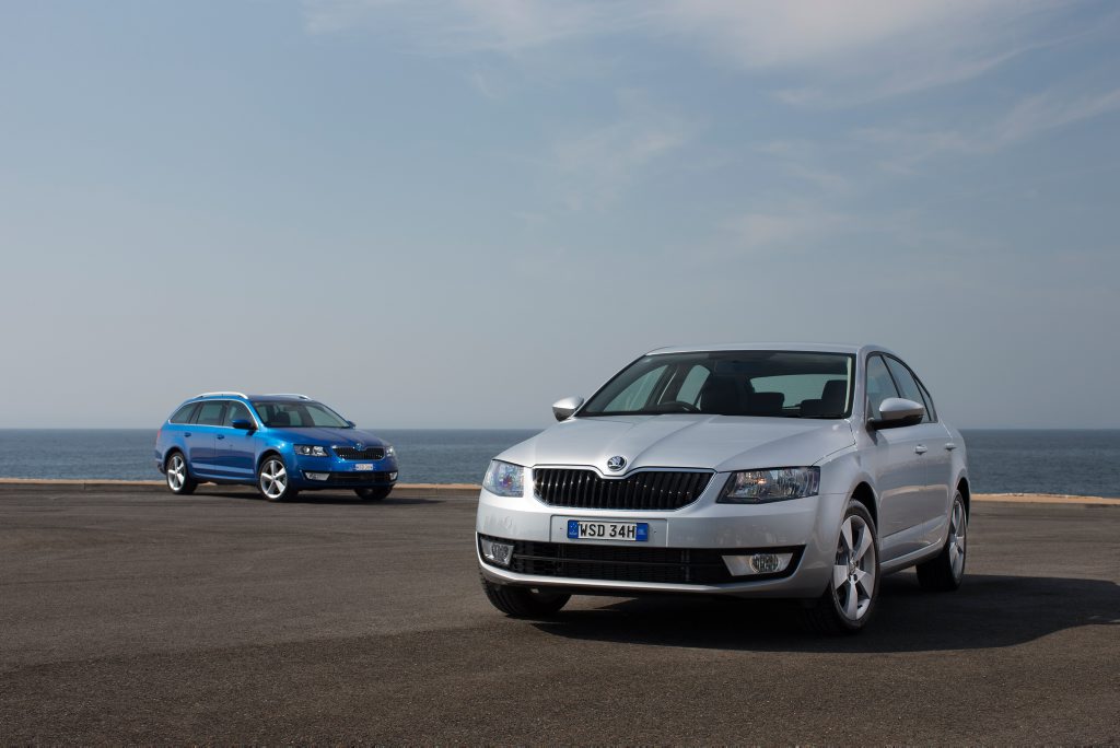 The crash occurred in a Skoda Octavia The crash occurred in a Skoda Octavia